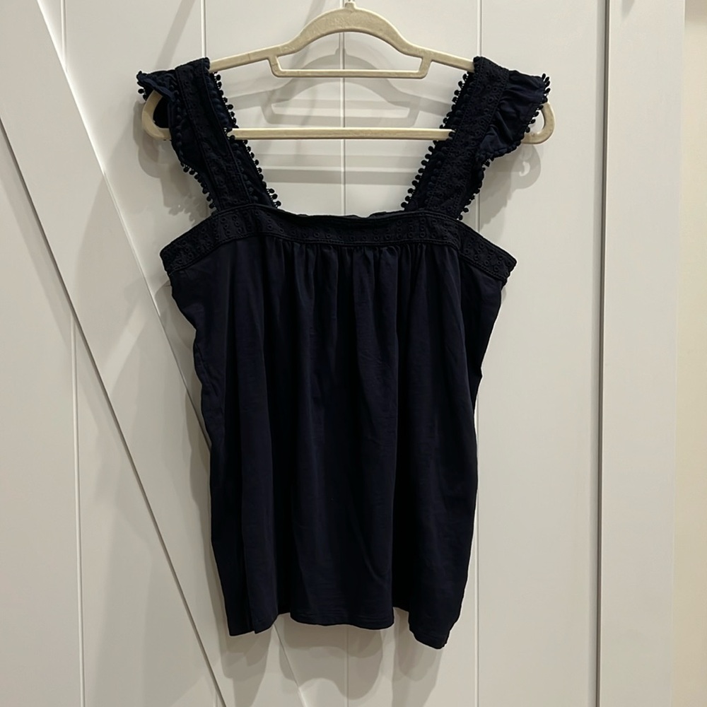 Navy blue Loft tank top